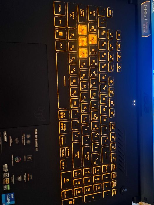Asus tuf gaming f17(fx707ze)