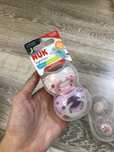 Соски NUK для девочки