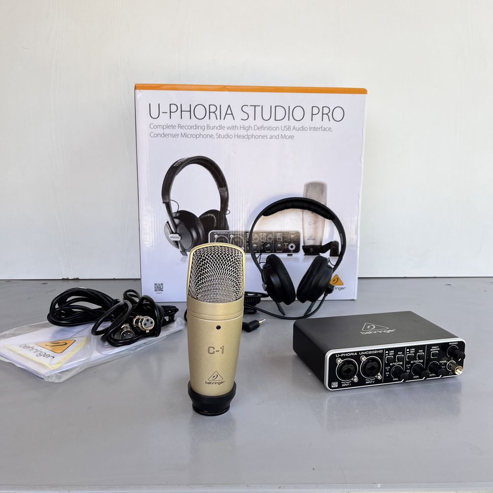 Behringer Studio Pro микрофон микрофон звуковая карта