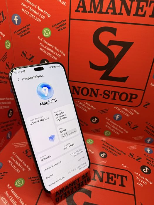 Honor 400 Lite 5G Amanet SZ Non Stop