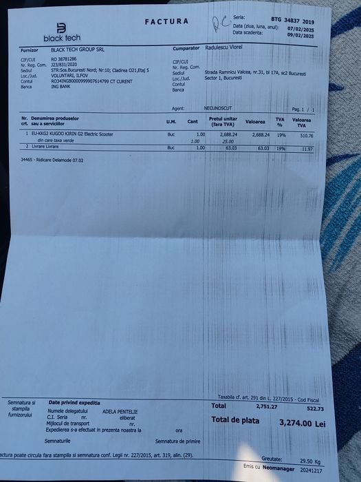 Trotineta electrica kukirin G2 47km/h autonomie de 55km