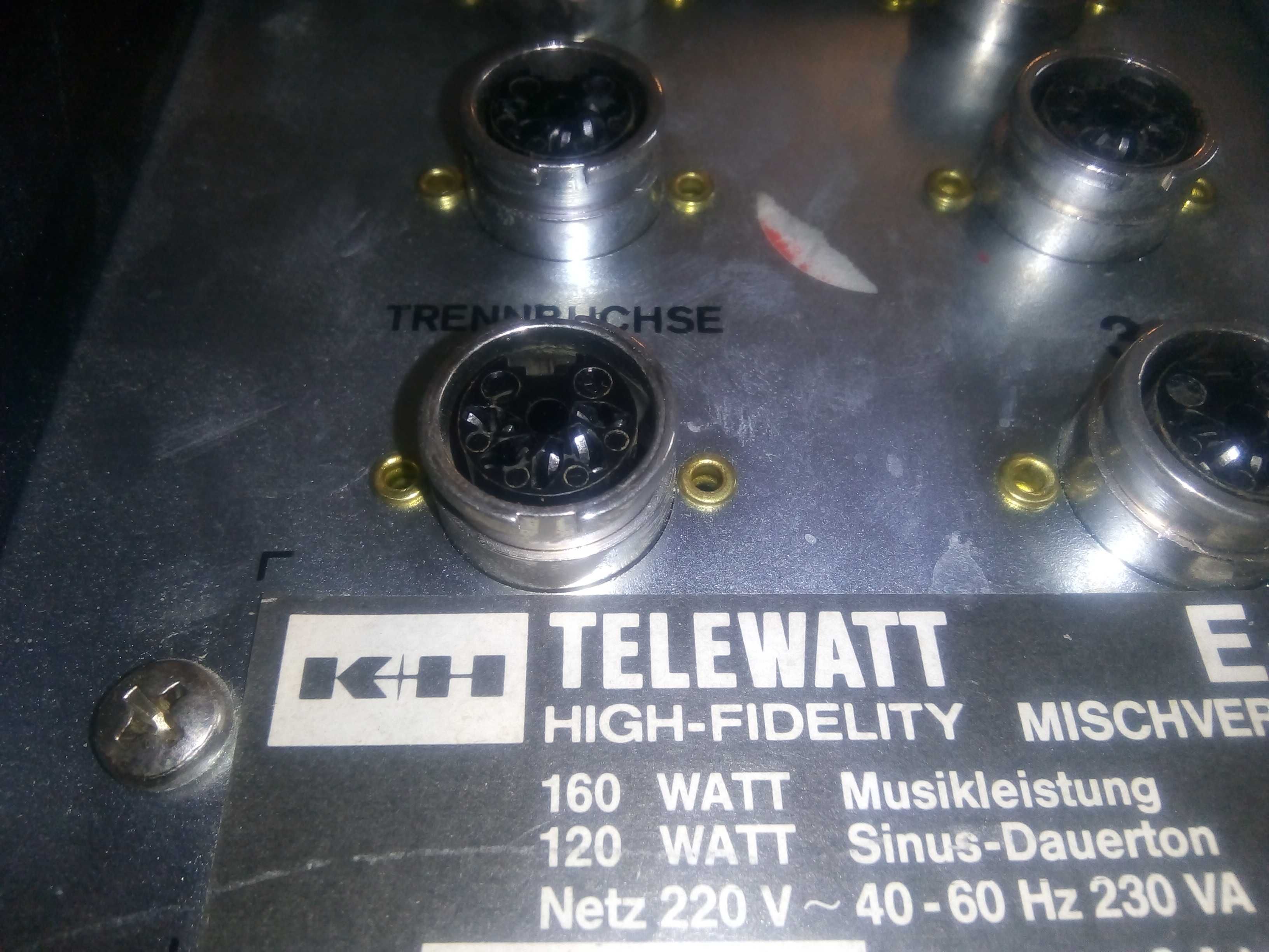 Klein+Hummel Telewatt E-120  Mono Amplificator