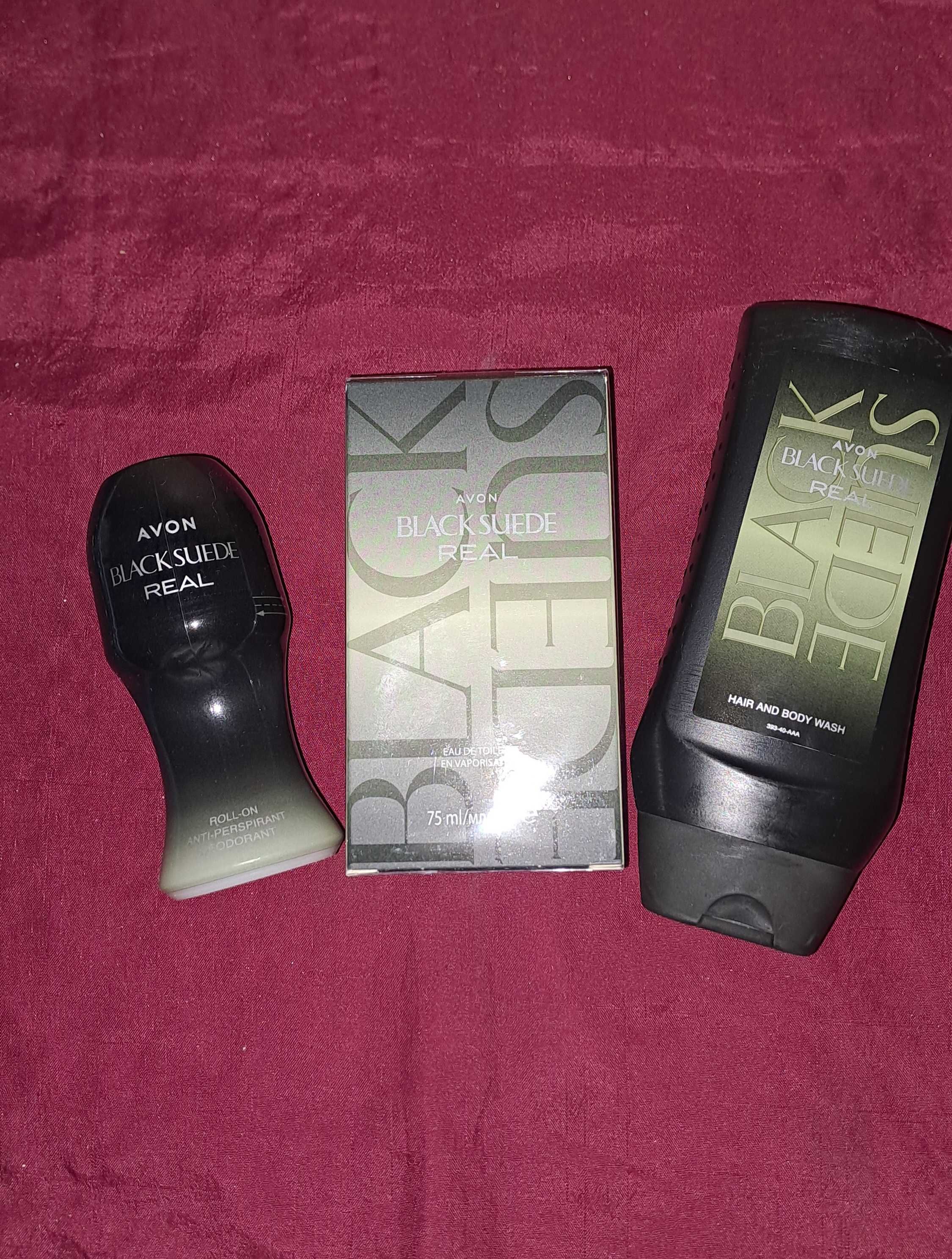 Parfum Black Suede Real, 3 produse