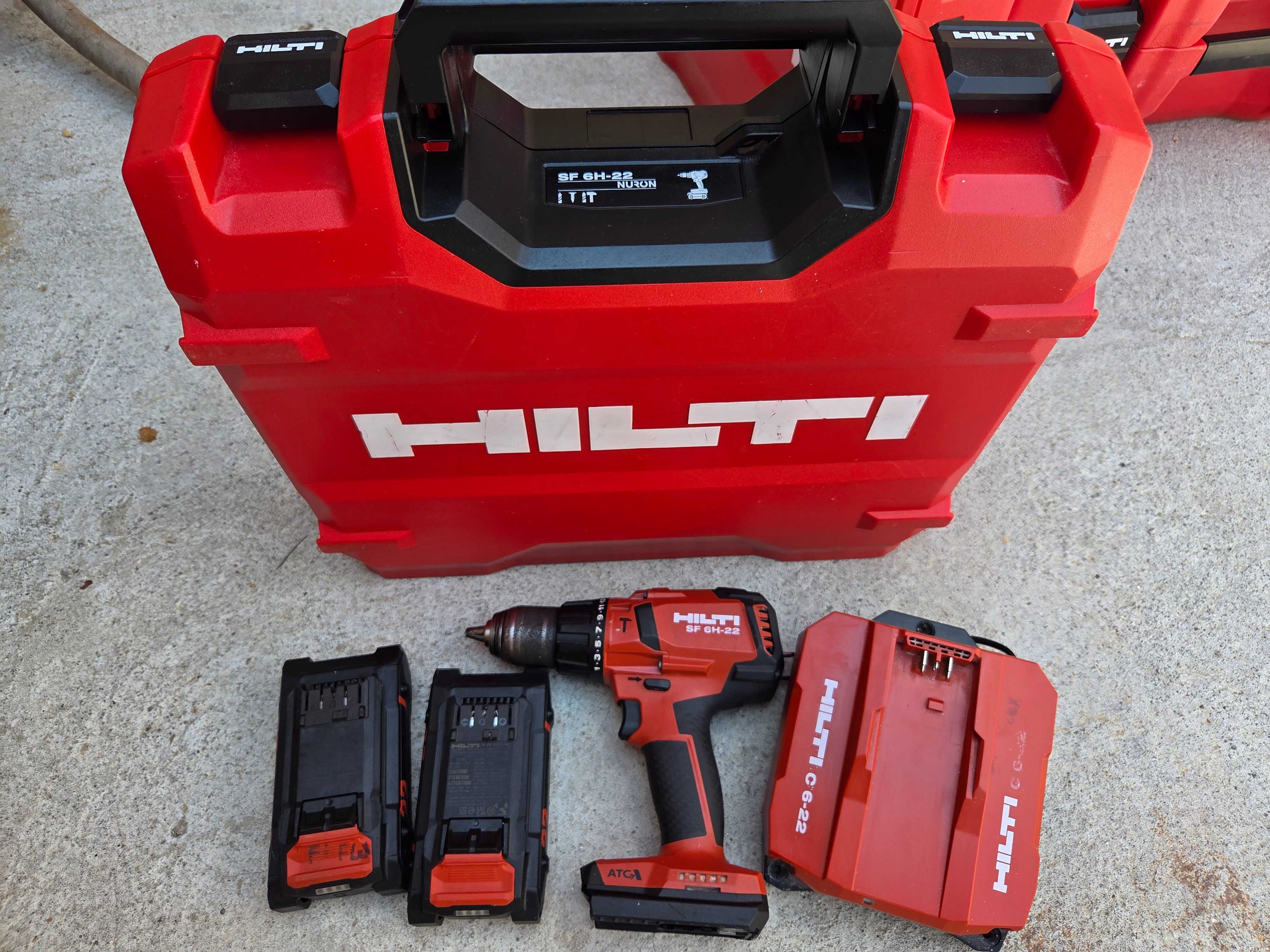 Hilti SF 6H-22 ATC Nuron - Мощен ударен винтоверт - ПЕРФЕКТЕН!