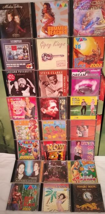 CD Muzică străină 195 bucăți