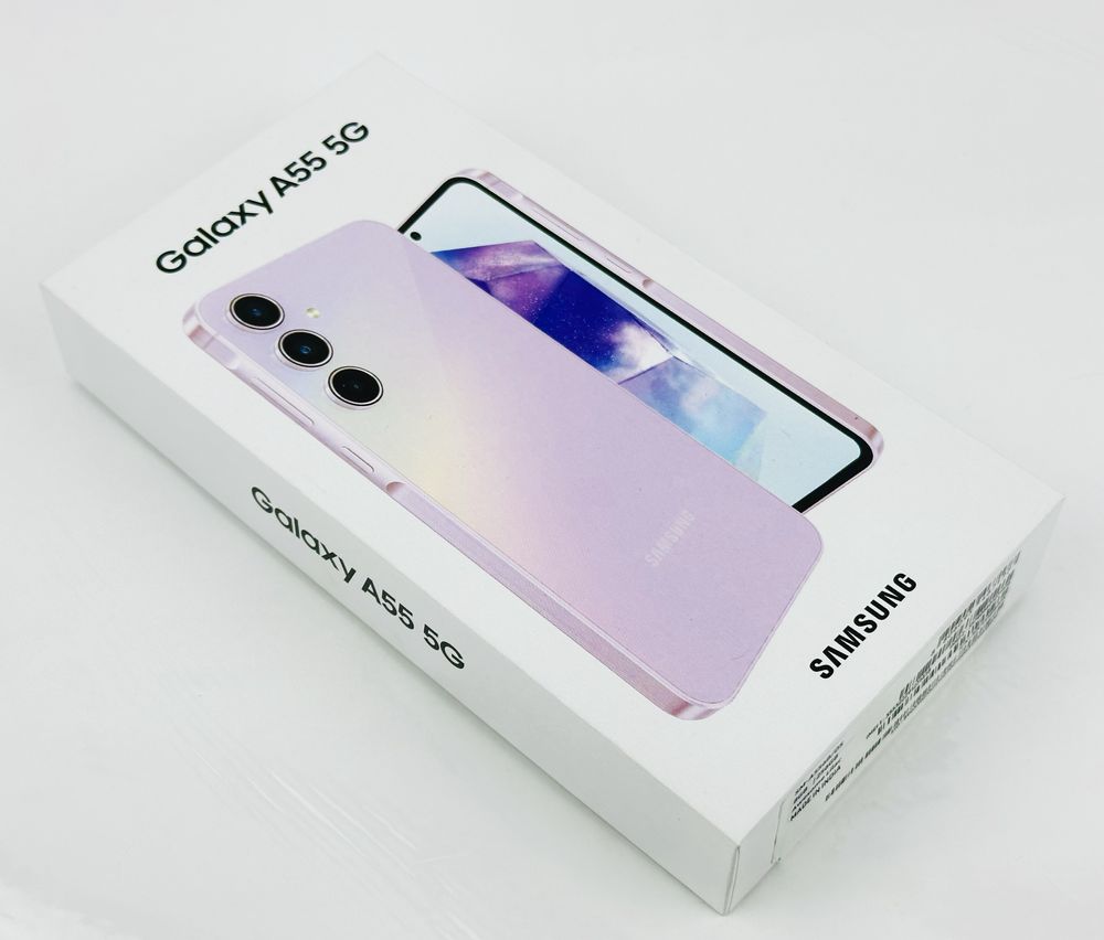 НОВ! Samsung Galaxy A55 5G 256GB Light Violet 2г. Гаранция!