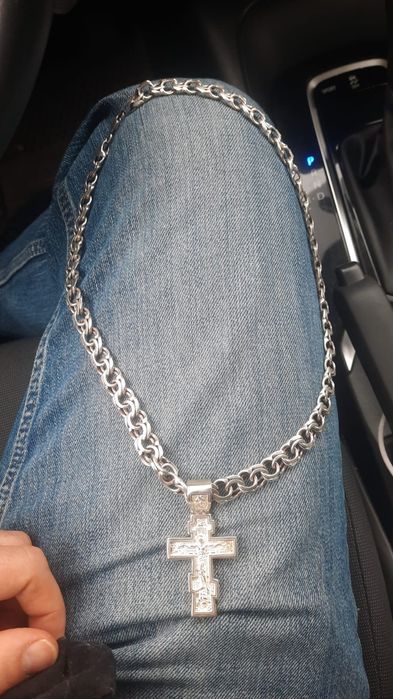 Цепь серебрянная