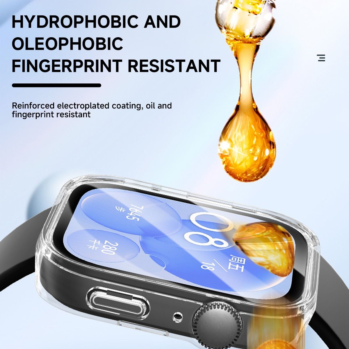 Huawei Watch Fit 4 / 4 Pro / Твърд удароустойчив кейс с протектор