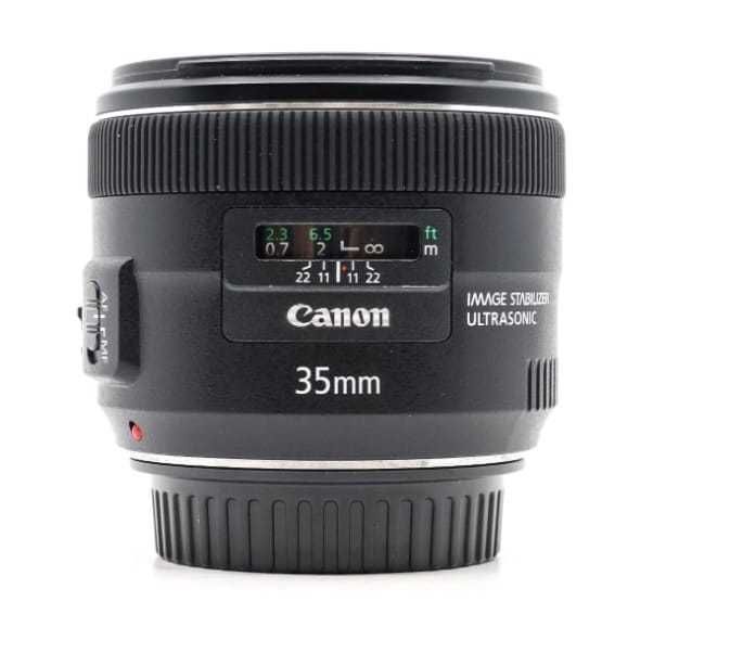 Обектив Canon EF 35mm f/2 IS USM lens