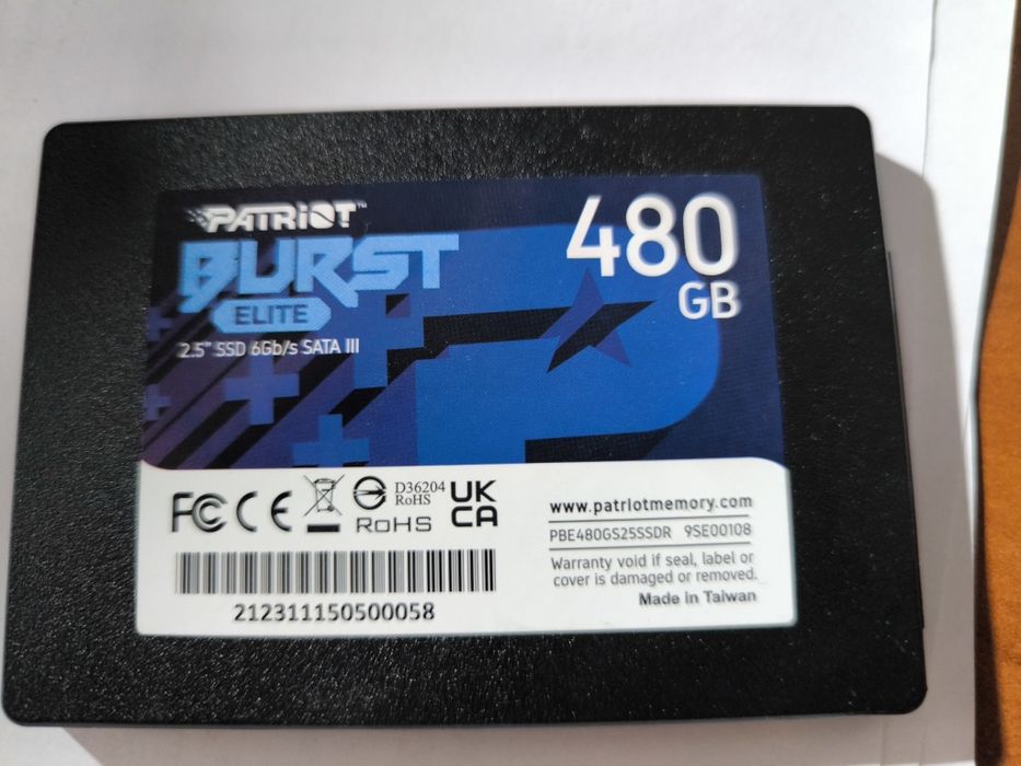 Ssd Patriot 480gb