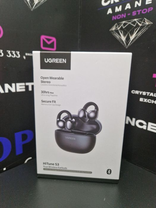 Casti UGREEN HiTune S3 - Sigilate / Negru