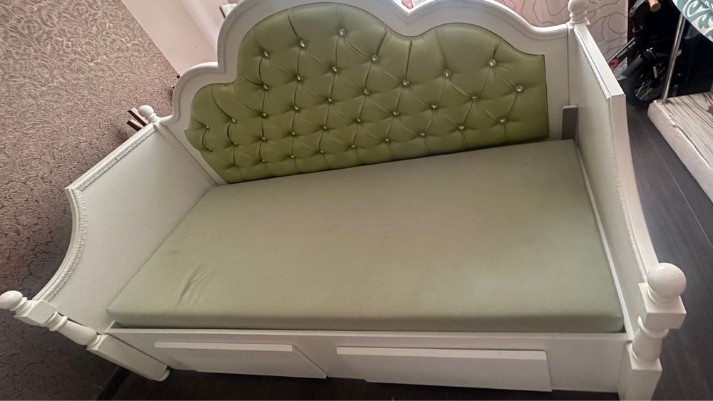 Детская мягкая  кровать для мальчиков и девочек