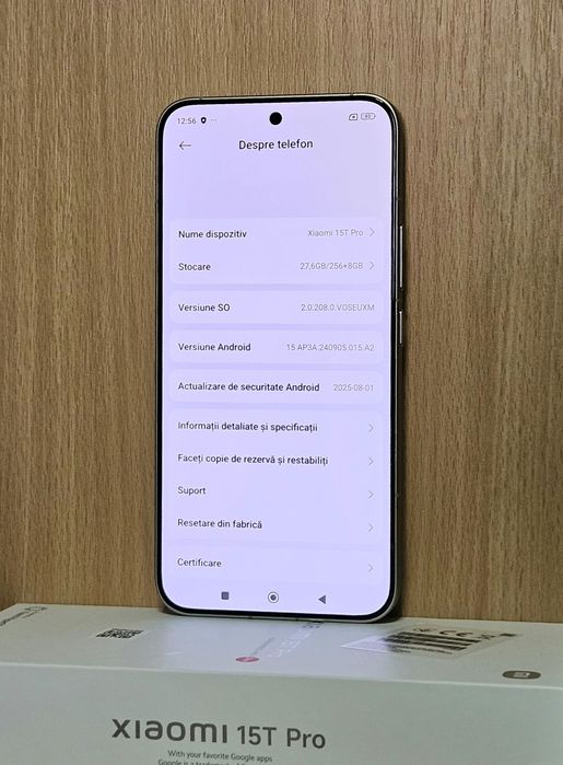 Xiaomi 15T Pro 256 GB garanție 23 luni ca nou