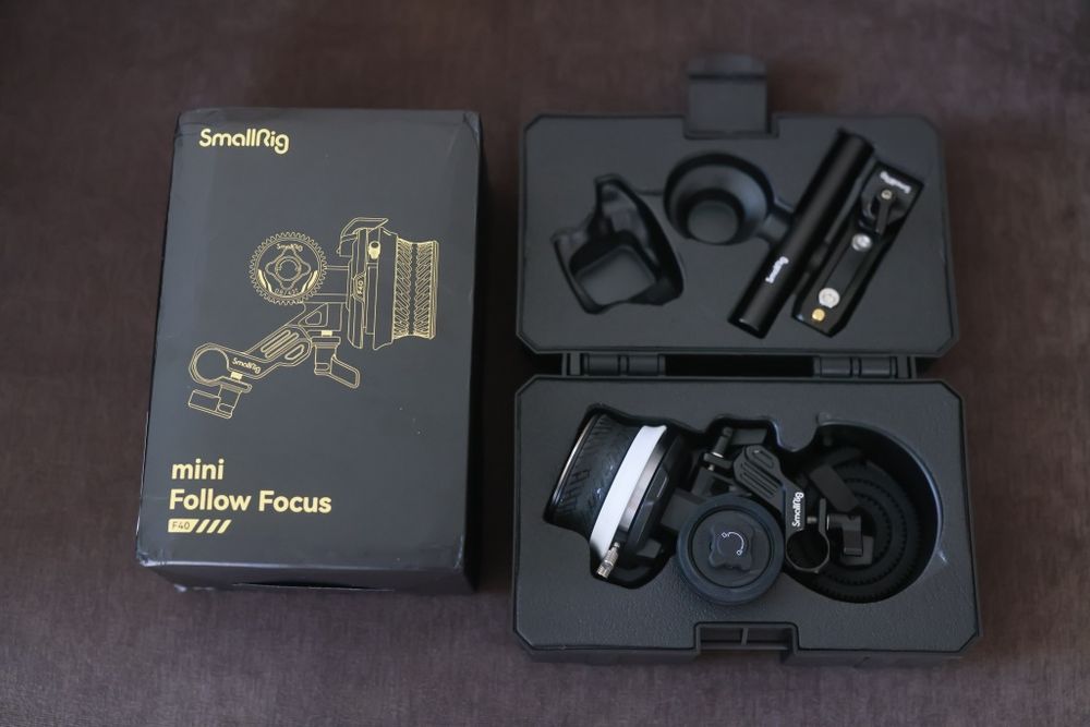 Smallrig mini follow focus-контроль фокус для объектива камеры