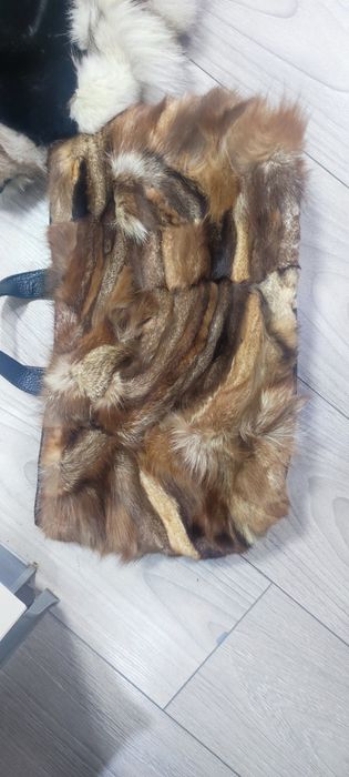 Чанти естествена косъм лисица