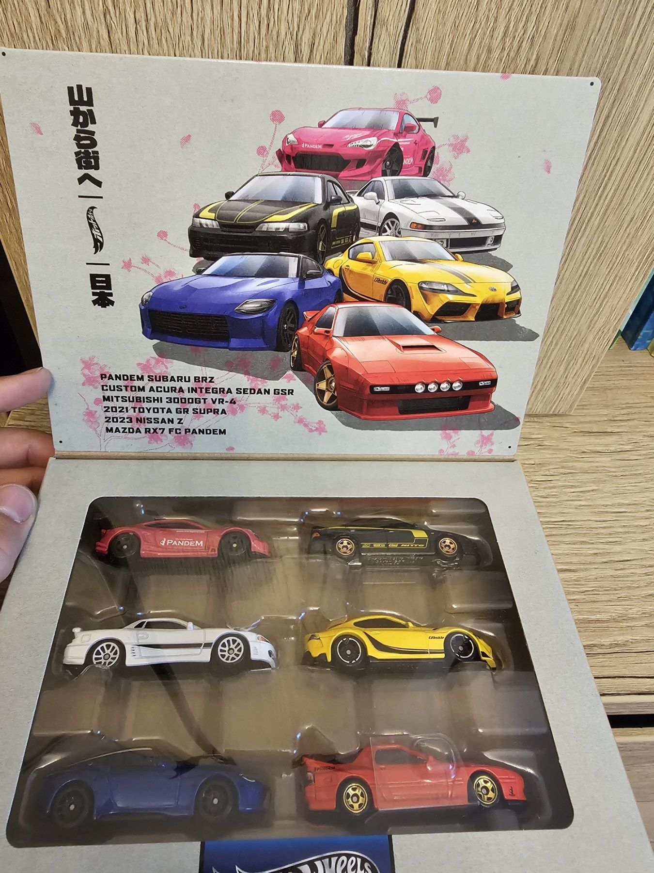 Hot Wheels Car Culture Premium комплект от 6 бр. ляти японски колички