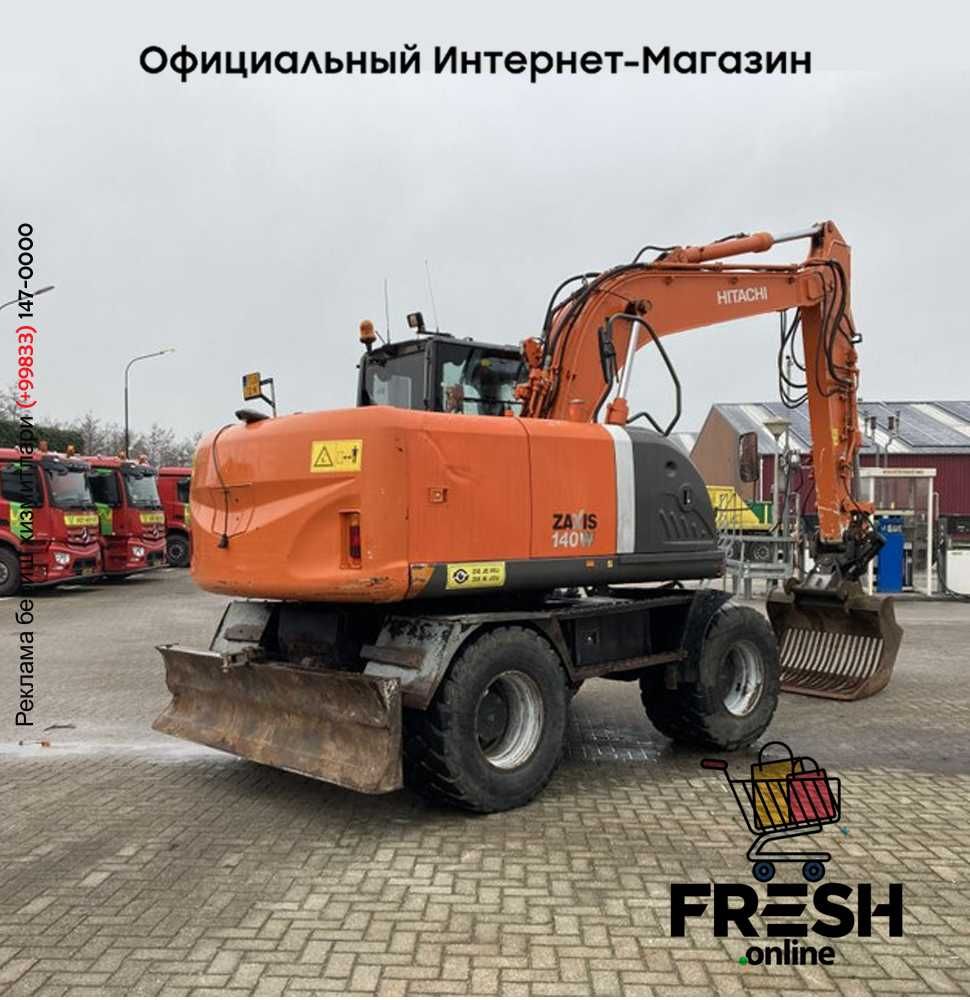 Колёсный экскаватор Hitachi ZX140W-3