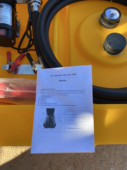 Пластмасов резервоар за гориво 430 литра