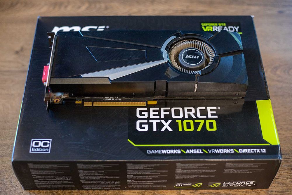MSI 1070 GTX 8GB Aero