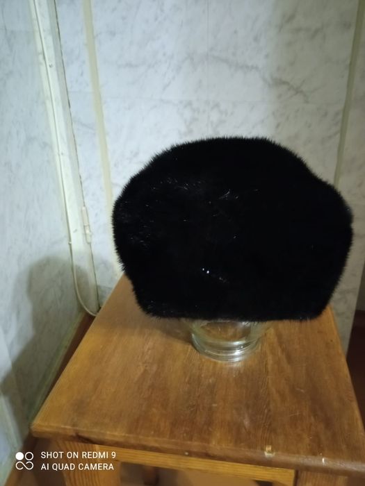 Шапка норковая женская