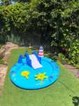 Piscina Copii cu Tobogan & Fantana Navala 2.03x1.52m