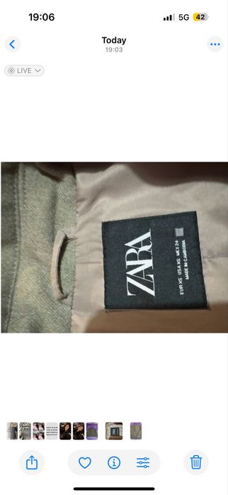 Палто/сако дамско на Zara