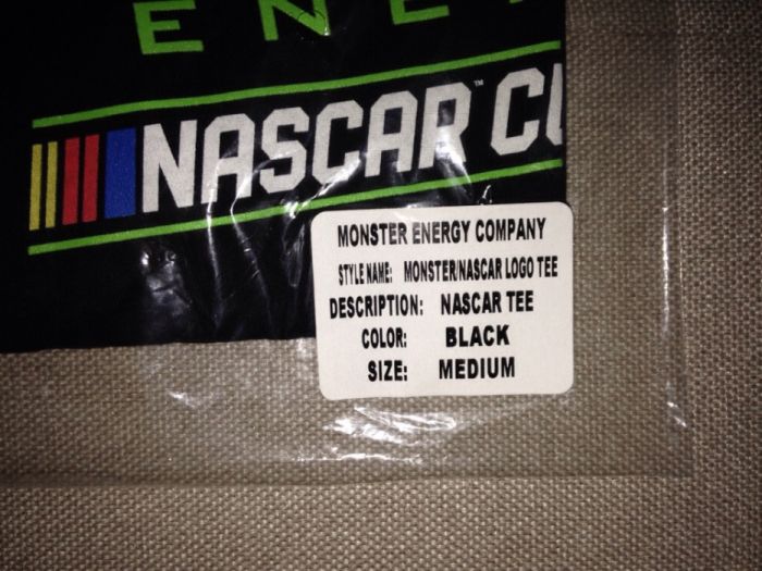 Tricou original MONSTER - NASCAR