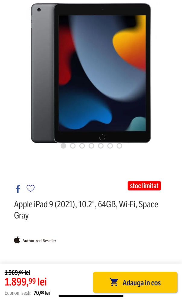 Tableta apple ipad