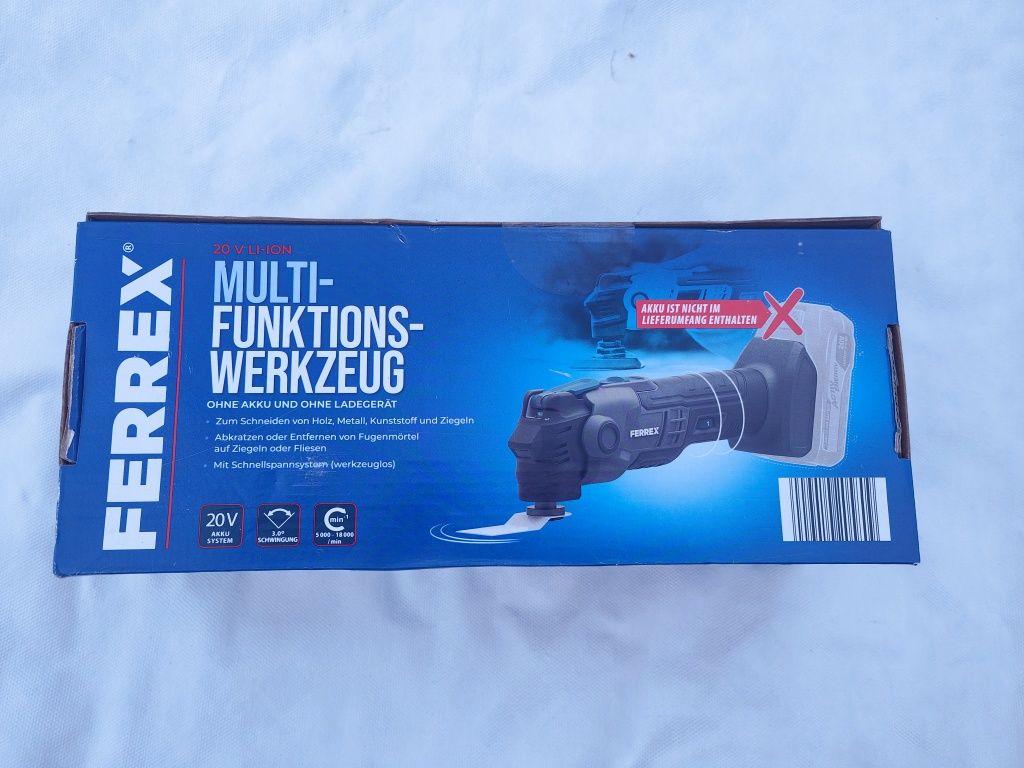 Unealta multifuntionala ferrex noua  ferex scula vibratii nu Parkside