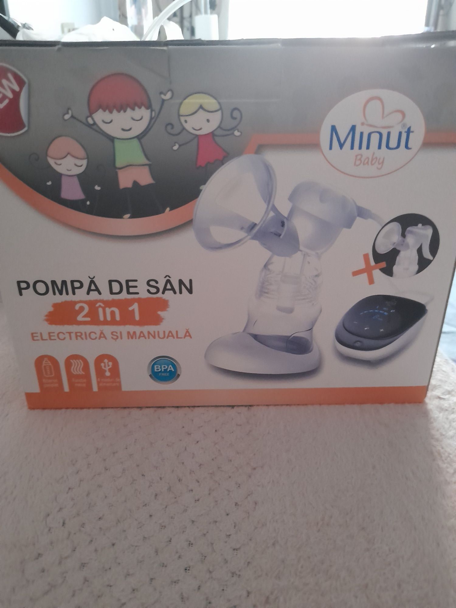 Pompa electrica și manuala san