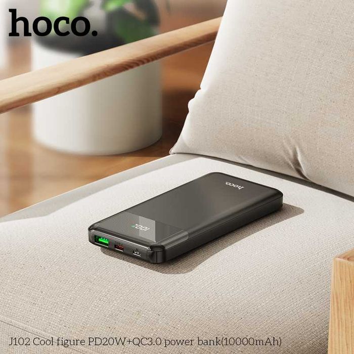 Hoco J102 Cool PD20W+QC3.0 Power Bank 10000mAh for Samsung iPhone 17