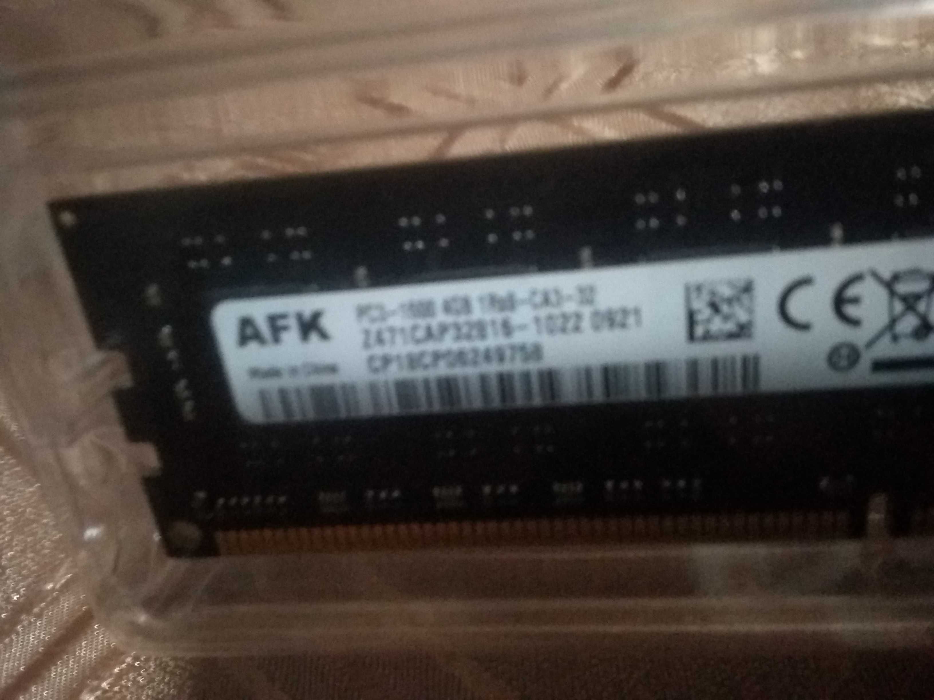 Оперативная Память AFK 4 GB DDR3 1600 MGHz