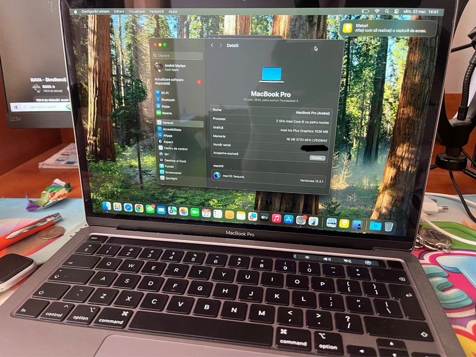 MacBook Pro 13-inch 2020 TouchBar