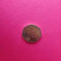 Монета 50 филсов