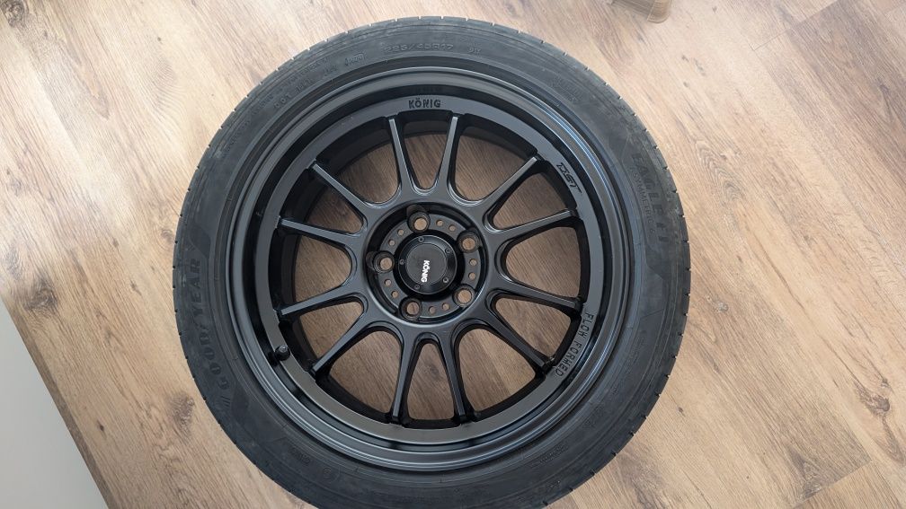 Джанти Konig Hypergram 17" 5x114.3 с гуми 225/45