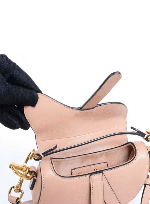 чанта Christian Dior Saddle Micro Bag 
12w x 8h