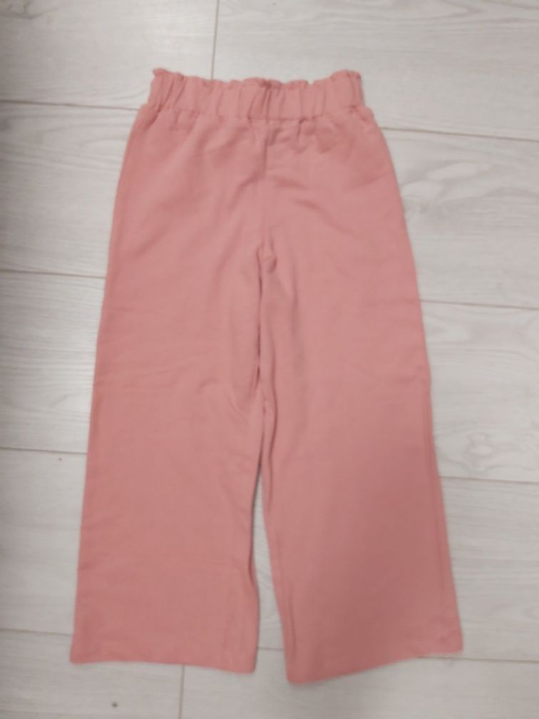 Pantaloni noi largi stil flare mărimea 110 pentru fetite
