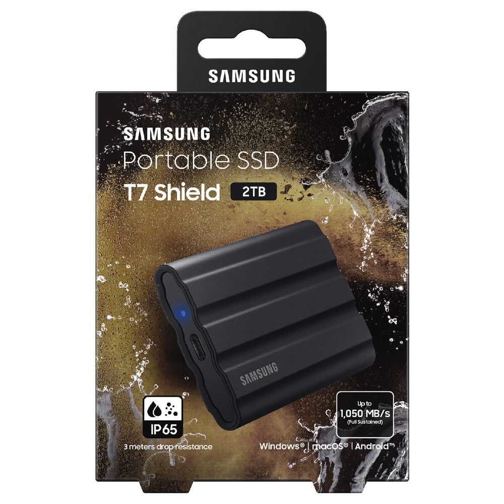 Samsung T7 SHIELD 2Tb Внешний SSD. Гарантия 1 год
