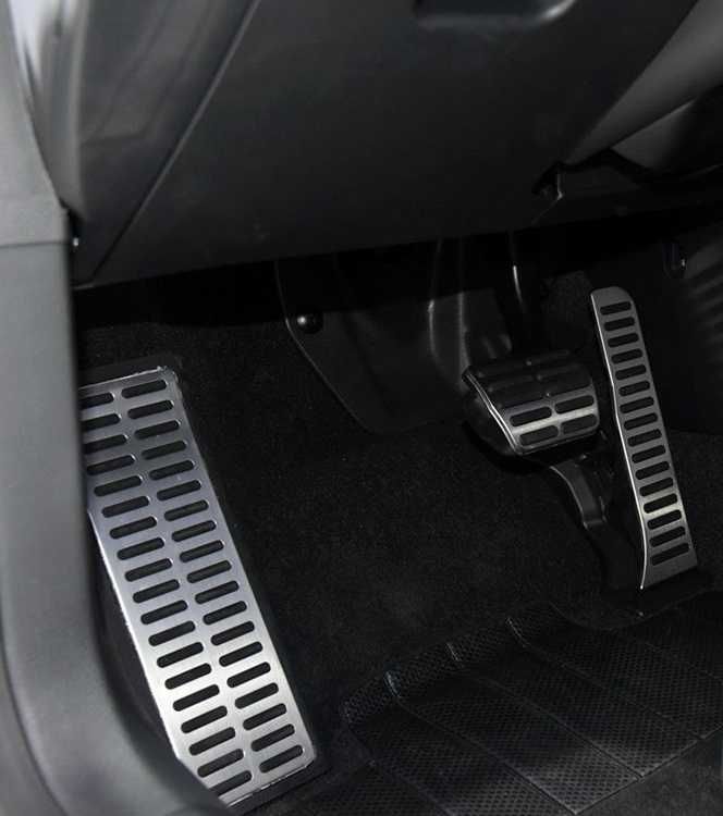 Ornamente INOX pedale automata DSG pentru Volkswagen si Skoda