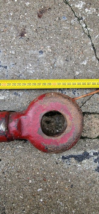 Твърда връзка (теглич) за камион / 3.00м, Ø 50мм / *ОТЛИЧНО СЪСТОЯНИЕ*