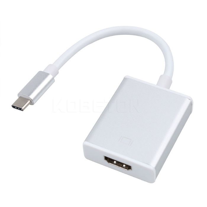 USB 3.1 Тип C к HDMI/DP 4К HDTV цифровой кабель-адаптер конвертер