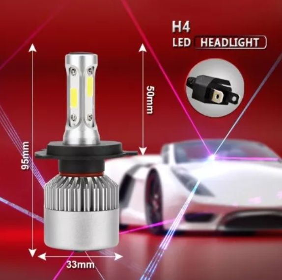 Becuri led h7 model x7s tip led CANBUS putere A++ 5500LM