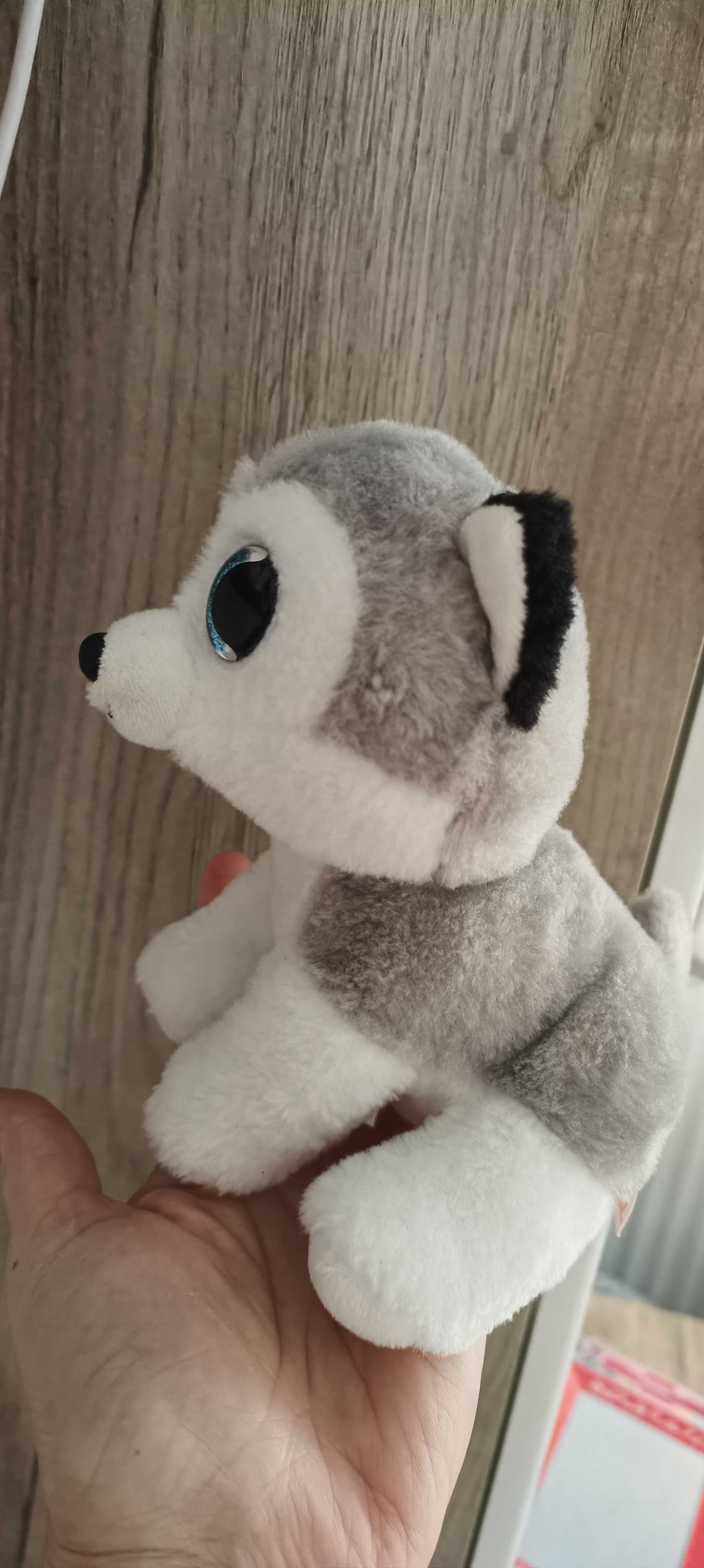 Jucarie de plus Ty - Beanie Babies, Husky, 15 cm