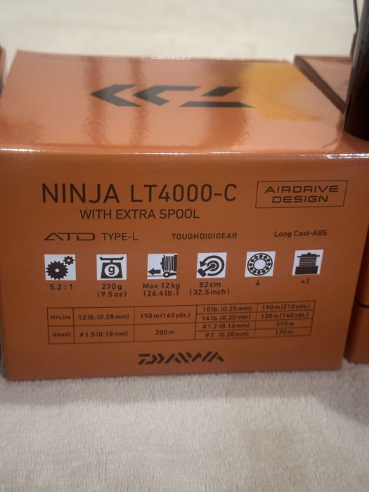 Mulineta Daiwa Ninja si Daiwa Exceler NOI