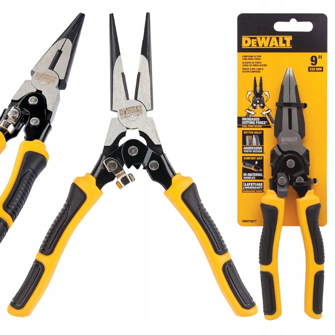 Клещи Dewalt DWHT0-70277 с дълга човка