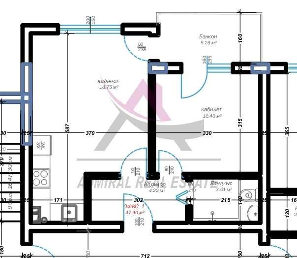 Продава се Двустаен апартамент в Варна, Младост 1 - 54 кв.м за 2278 €/кв.м - Снимка #5