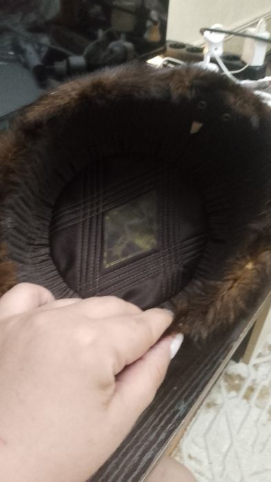 Продам мужскую  норковую шапку размер м