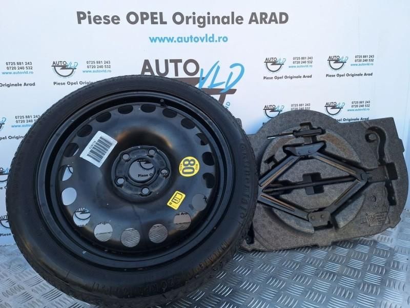 Kit pana rezerva slim 5x105 115/70 R16 IS25 Opel Astra J