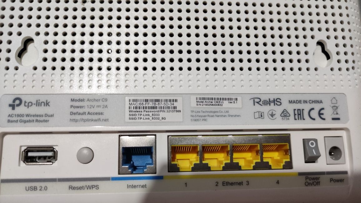 Router TP-Link Archer C9