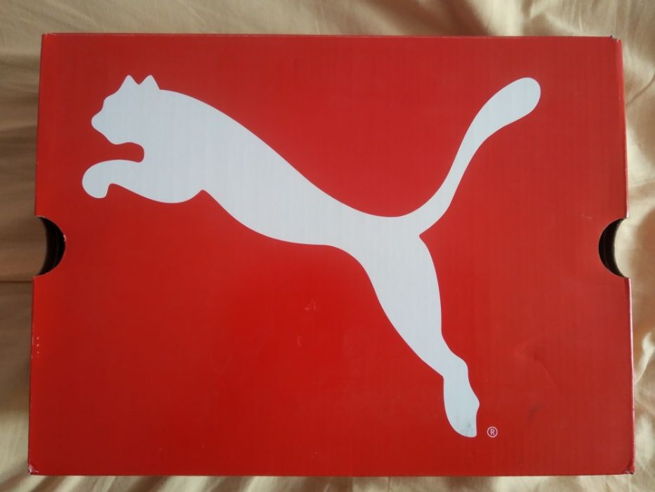Кецове "Puma" Catskil Mid Canvas-бежови,високи!Стелка 25,5 см!